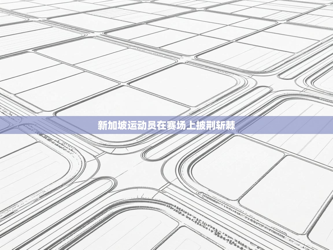 新加坡运动员在赛场上披荆斩棘 第2张